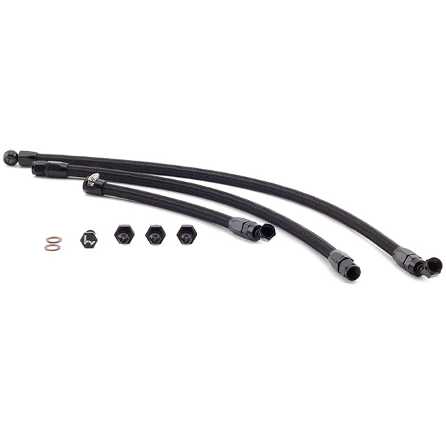 HYBRID RACING Black K-Series Swap Standard Fuel Line Kit