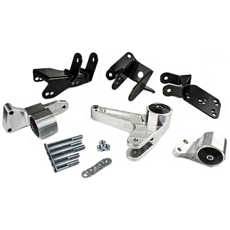 HYBRID RACING  Aluminum K-series Swap Mount Kit for EK with EG/DC Subframe