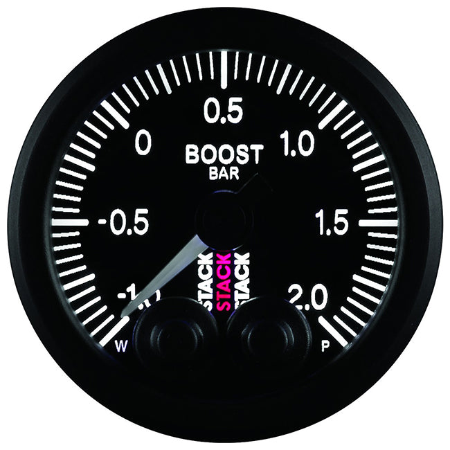 Stack Pro-Control Analogue Gauge - Boost Pressure