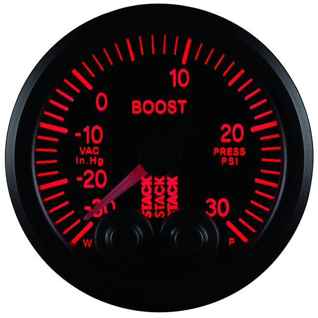 Stack Pro-Control Analogue Gauge - Boost Pressure