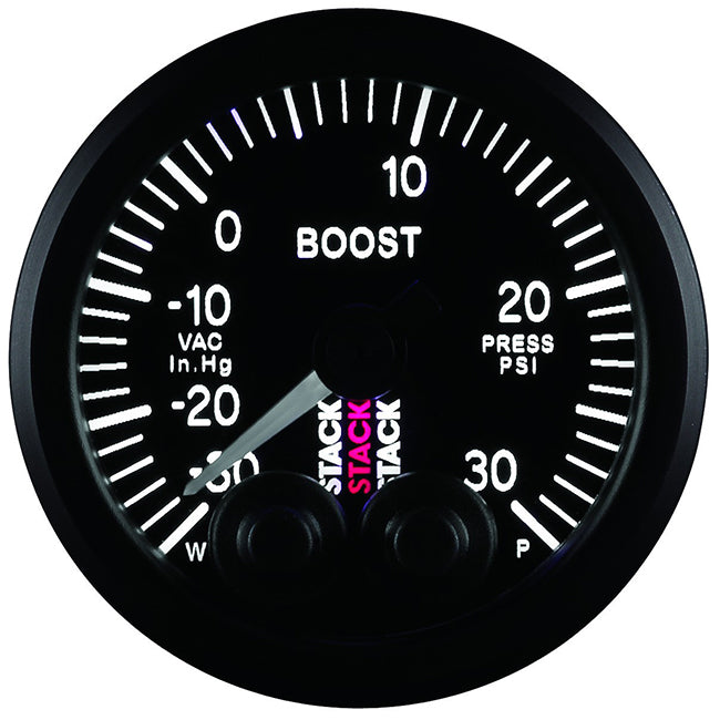 Stack Pro-Control Analogue Gauge - Boost Pressure